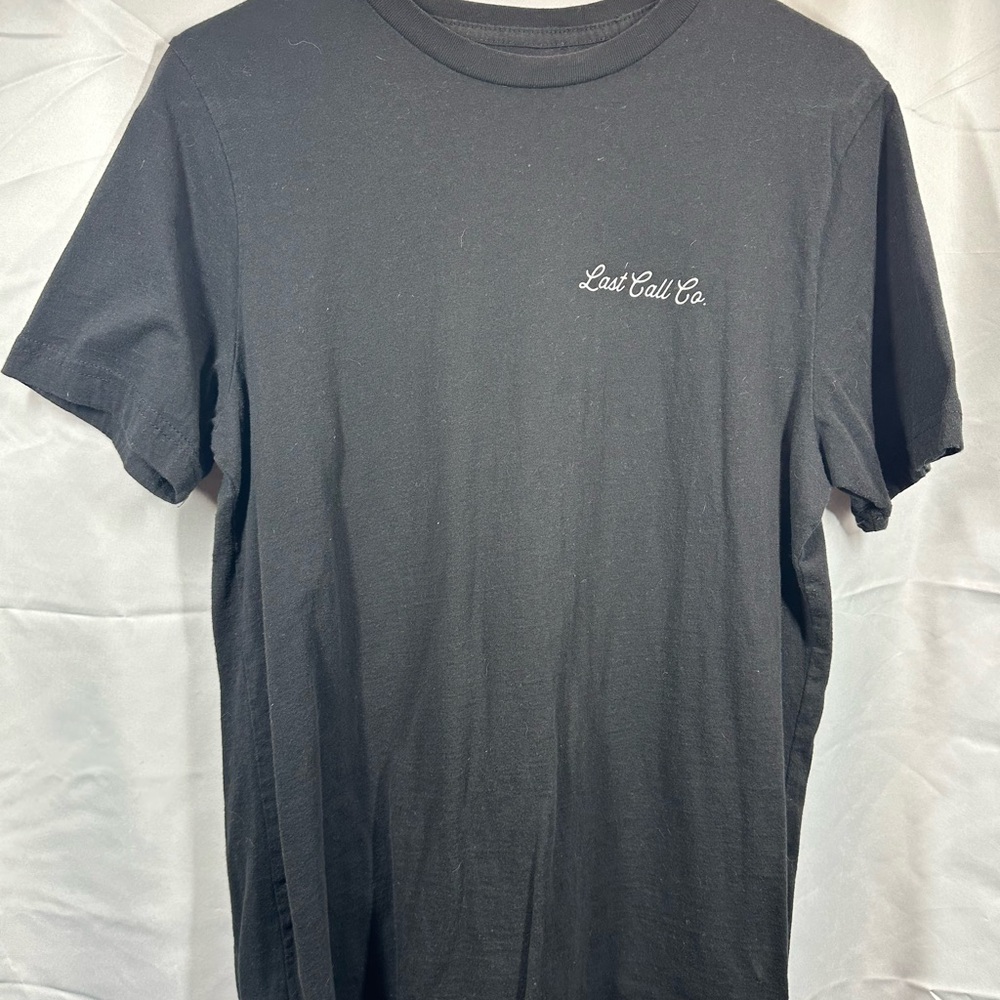 Men’s Black Short Sleeve Logo Tee